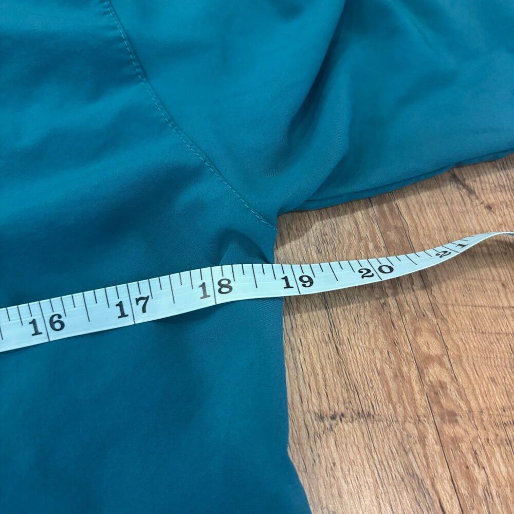 RipSkirt Hawaii Sun Shirt S Teal Blue Hooded Long Sleeve Pullover Beach Coastal - Picture 7 of 8